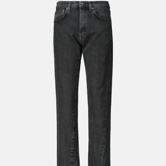 TOTEME Twisted Seam Washed Black Jeans 30 / 32 (best for US size 6 or 8) - Picture 3 of 16